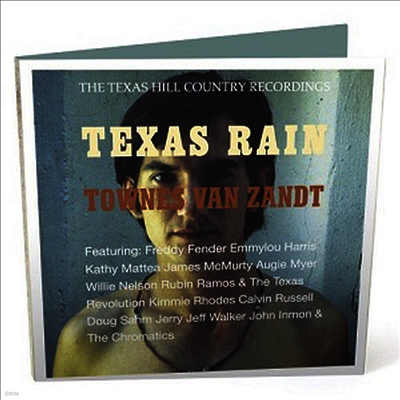 Townes Van Zandt — Texas Rain 앨범 커버