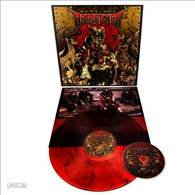 Domination Inc. - Memoir 414 (Ltd. Ed)(180G)(Red with Black Swirls LP+CD)