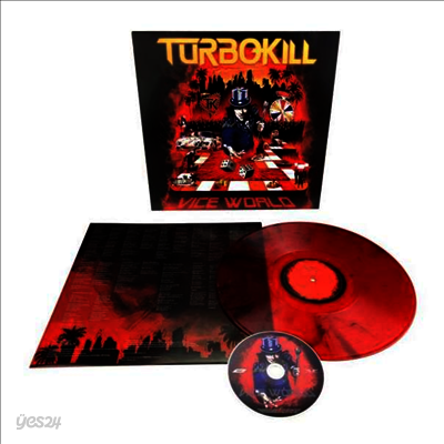 Turbokill - Vice World (Red with Black Splatter LP+CD)