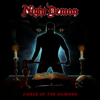 Night Demon — Curse Of The Damned 앨범 커버