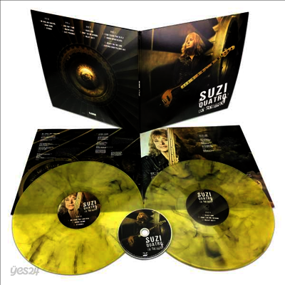 Suzi Quatro - No Control (Gatefold)(180G)(Yellow W/ Black Swirls Vinyl)(2LP+CD)