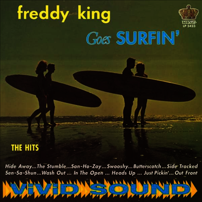 Freddy King — Freddy King Goes Surfin' 앨범 커버