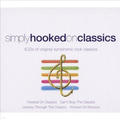 훅드 온 클래식 (Simply Hooked on Classics - Original Symphonic Rock Classics) (4CD Boxset) - Louis Clark