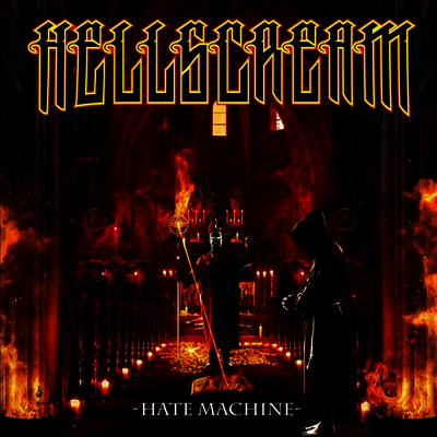 Hellscream — Hate Machine 앨범 커버