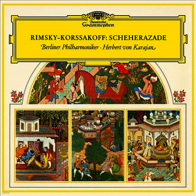 Herbert von Karajan — 림스키-코르사코프: 세헤라자데 (Rimsky-Korsakov: Scheherazade) - Herbert von Karajan 앨범 커버