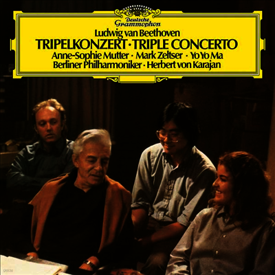 Herbert von Karajan — 베토벤: 삼중 협주곡 (Beethoven: Triple Concerto) - Herbert von Karajan 앨범 커버