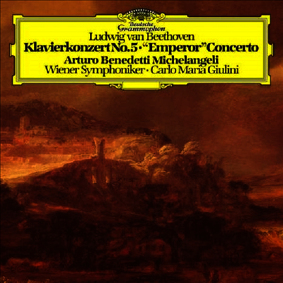 베토벤: 피아노 협주곡 5번 '황제' (Beethoven: Piano Concerto Nos.5 'Emperor') (180g)(LP) - Arturo Benedetti Michelangeli