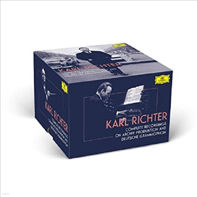 칼 리히터 DG, Archiv 녹음 전집 (Karl Richter - Complete Recordings On Archiv Produktion and Deutsche Grammophon) (97CD + 3Blu-ray Audio) - Karl Richter