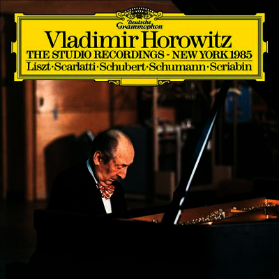 Vladimir Horowitz — 호로비츠 - 1985년 뉴욕 스튜디오 녹음반 (Vladimir Horowitz - The Studio Recordings New York 1985) - Vladimir Horowitz 앨범 커버