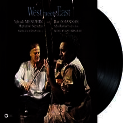Ravi Shankar & Yehudi Menuhin — Menuhin meets Shankar (Remastered) 앨범 커버