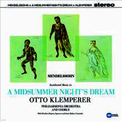 Otto Klemperer — 멘델스존: 한여름밤의 꿈 (Mendelssohn: A Midsummer Night's Dream - incidental music, Op. 61) - Otto Klemperer 앨범 커버