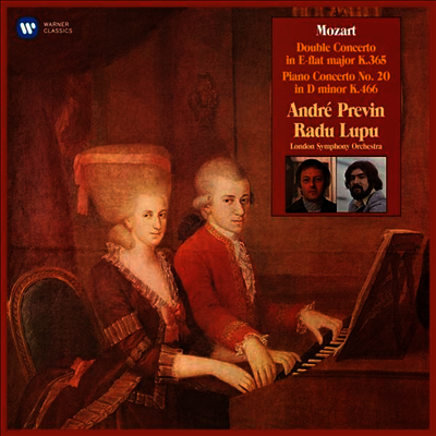 Andre Previn — 모차르트: 피아노 협주곡 20번 & 두 대의 피아노를 위한 협주곡 10번 (Mozart: Piano Concerto No.20 & Concerto for Two Pianos No.10) - Andre Previn 앨범 커버