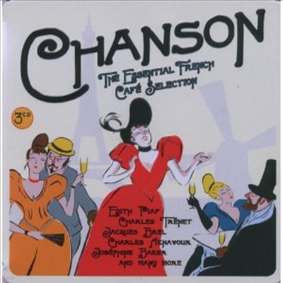 Various Artists - Chanson - The Essential French Cafe Selection (Ltd.Metalbox Edit)(3CD Boxset)