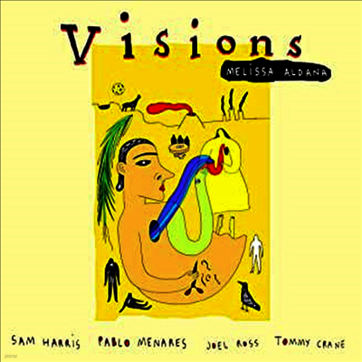 Melissa Aldana — Visions 앨범 커버