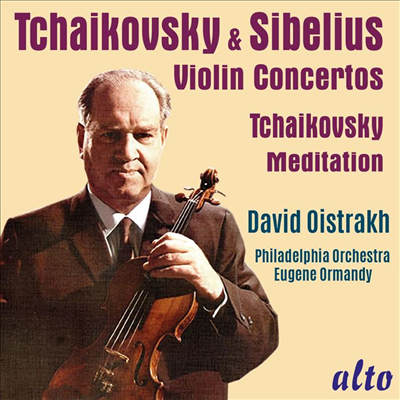 Ű & ú콺: ̿ø ְ (Tchaikovsky & Sibelius: Violin Concertos)(CD) - David Oistrakh