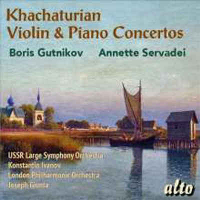 : ̿ø ְ & ǾƳ ְ (Khachaturian: Violin Concerto in D minor & Piano Concerto in D flat major)(CD) - Boris Gutnikov