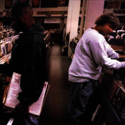 DJ Shadow — Endtroducing 앨범 커버