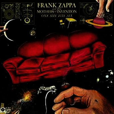 Frank Zappa — One Size Fits All (Gatefold Cover) 앨범 커버