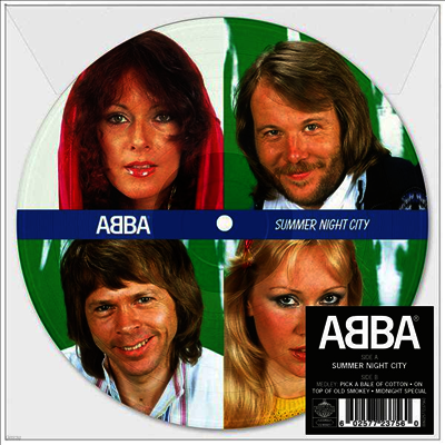 Abba — Summernight City 앨범 커버