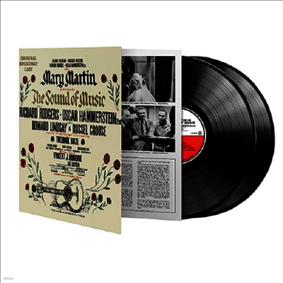 Various Artists — The Sound Of Music (Rodgers and Hammerstein, Mary Martin and the Original Broadway Cast, 60th Anniversary of the Original 1959 Broadway Production) (2LP, 180g, 45 RPM, Pressed at RTI 앨범 커버