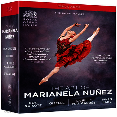 마리아넬라 누네즈의 예술 (The Art of Marianela Nunez) (4DVD Boxset) (2018)(DVD) - Marianela Nunez