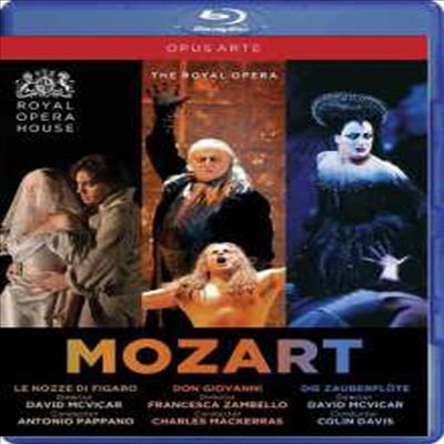 Ʈ: ǰ ȥ,  ݴ, Ǹ (Mozart: Le nozze di Figaro, Don Giovanni, Die Zauberflote - Royal Opera House Covent Garden) (ѱ۹ڸ)(5Blu-ray) (2014) - Antonio Pappano