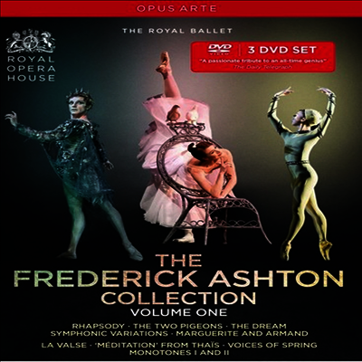 프레드릭 애쉬톤 발레 콜렉션 (Frederick Ashton Collection) (3DVD Boxset)(DVD) - Royal Ballet