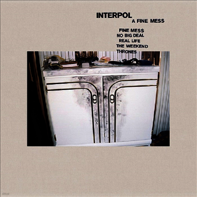 Interpol — Fine Mess (EP) 앨범 커버