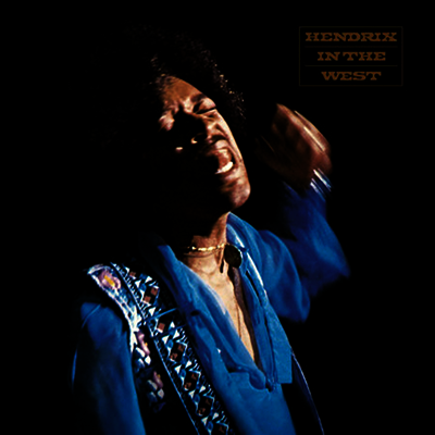 Jimi Hendrix — Hendrix In The West 앨범 커버