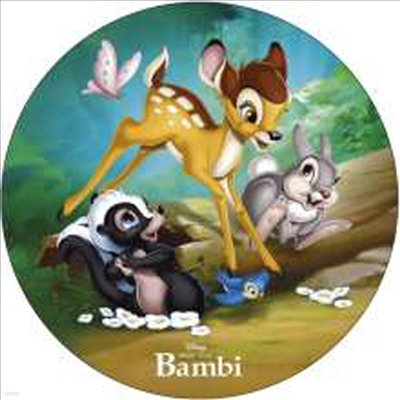 Walt Disney — Music From Bambi (밤비) (Soundtrack)(Picture Disc) 앨범 커버