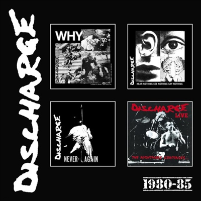 Discharge - 1980-1985 (4CD Box Set)