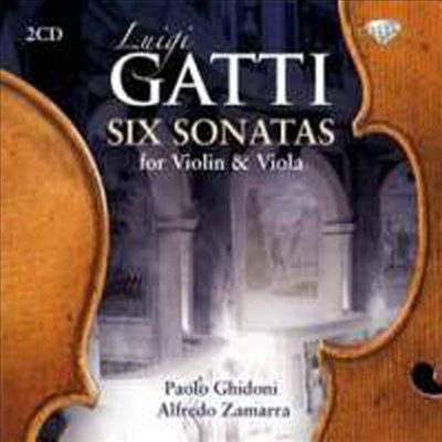 Ƽ : ̿ø ö    ҳŸ (Gatt i : Six Sonatas for Violin & Viola) (2CD) - Paolo Ghidoni
