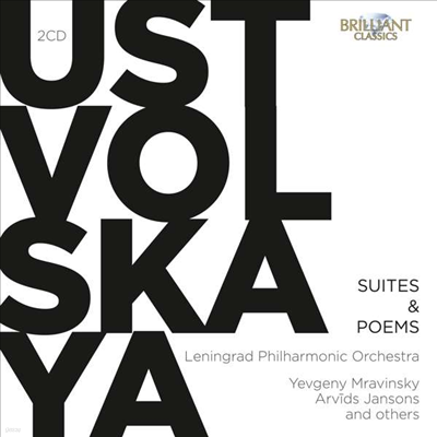 콺Ʈī:   (Ustvolskaya: Suites & Poems) (2CD) - Arvids Jansons