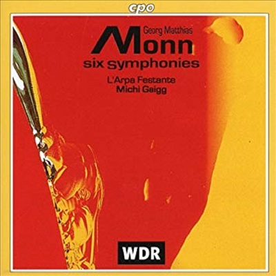 Կ Ƽƽ  :    (Georg Matthias Monn : Symphonies)(CD) - Michi Gaigg