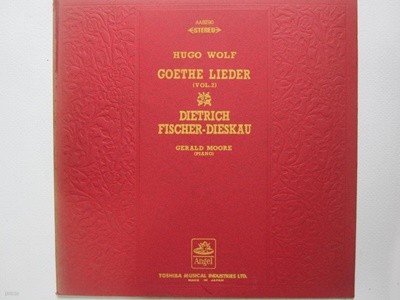 LP(수입) 울프: Hugo Wolf Goethe Lieder Vol.2 - 피셔 디스카우 / 제럴드 무어