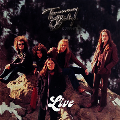 Tommy Bolin,Zephyr — Live 앨범 커버
