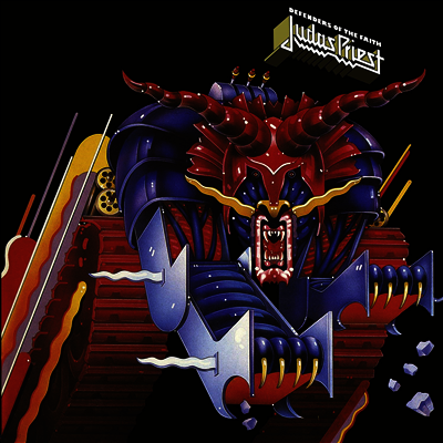 Judas Priest — Defenders Of The Faith 앨범 커버