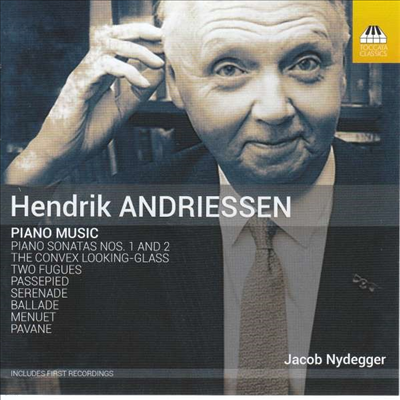 帯 ȵ帮: ǾƳ ǰ (Hendrik Andriessen: Works for Piano)(CD) - Jacob Nydegger