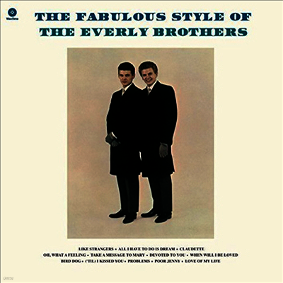 Everly Brothers — Fabulous Style Of (Remastered) 앨범 커버