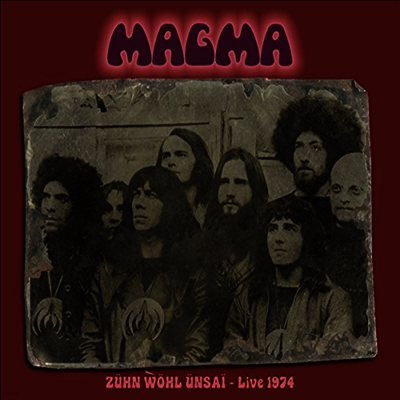 Magma — Zuehn Woehl Uensai - Live 1974 (Gatefold Cover) 앨범 커버