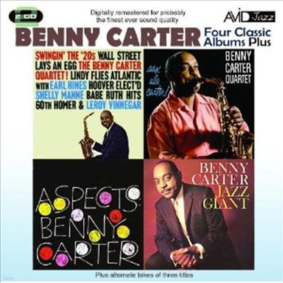 Benny Carter - 4 Classic Albums Plus (Remastered)(2CD)