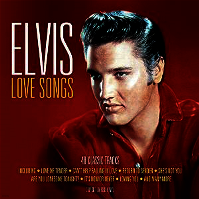 Elvis Presley — Love Songs 앨범 커버