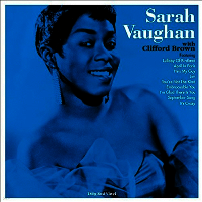 Sarah Vaughan — Sarah Vaughan with Clifford Brown 앨범 커버