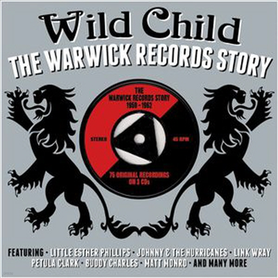Various Artists - Wild Child: The Warwick Records Story 1959-1962 (3CD)