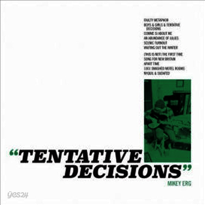 Mikey Erg - Tentative Decisions (LP)
