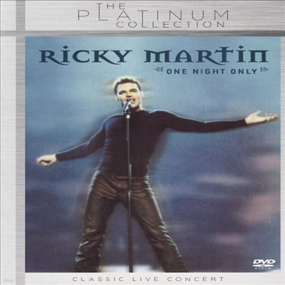 Ricky Martin - One Night Only - Platinum Collection (PAL) (DVD)(2013)