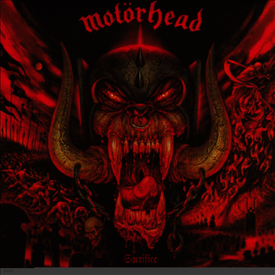 Motorhead — Sacrifice 앨범 커버
