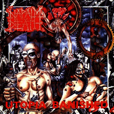 Napalm Death — Utopia Banished 앨범 커버