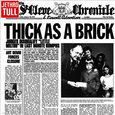 Jethro Tull — Thick As A Brick (Steven Wilson Mix)(Limited Edition) 앨범 커버