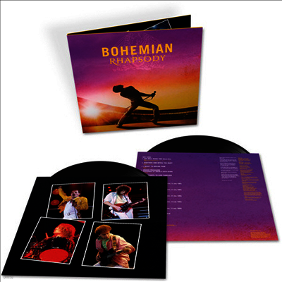 Queen — Bohemian Rhapsody (보헤미안 랩소디) (Soundtrack)(Gatefold) 앨범 커버